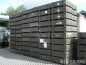 Preview: 6 x BW Holztransportkiste 100 x 80 x 28 cm + 7 cm Holzfüße; Holzkiste OLIV . Zustand gebrauchter Lagerbestand