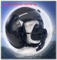 Preview: a.d.o.m oxygen mask Sauerstoffmaske Kampfjet Jetpiloten für Jet-Helm OVP