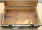 Preview: BW Holz Transportkiste 67,5 x 40,0 x 20 cm abschließbar Aufbewahrungsbehälter