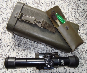Zielfernrohr Hensoldt Fero ZF Modell 2 mit Stanag Montage - sniper scope and mount. Neuwertig