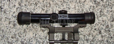 Zielfernrohr Hensoldt Fero ZF Modell 2 mit Stanag Montage - sniper scope and mount. Gebraucht gut