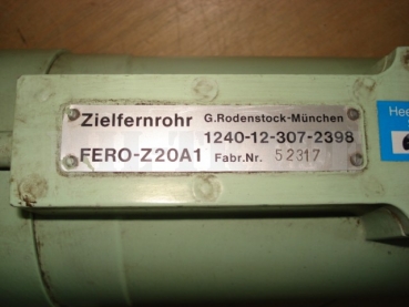 RODENSTOCK Optik Zielfernrohr Fero Z 20 A1. Zustand: guter gebrauchter Bundeswehr Lagerbestand