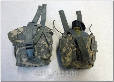 U.S. Army MOLLE II Tasche Pouch Multifunktion oder für Feldflasche ca.1Liter