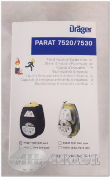 Dräger Selbstretter - Fluchthaube PARAT 7520 Softpack Kombinationsfilter abek1 p3
