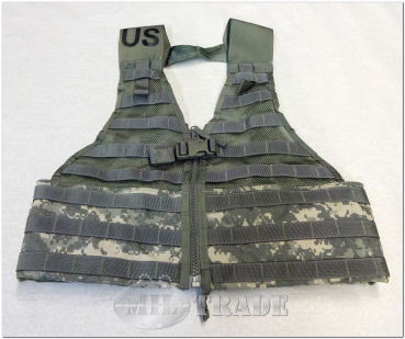 US Army Modular Lightwight Fighting Load Carrying Vest Weste Molle II ACU-Tarn NEUwertig