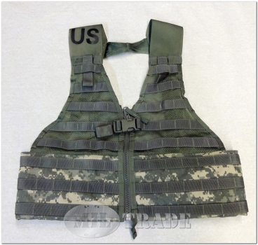 US Army Modular Lightwight Fighting Load Carrying Vest Weste Molle II ACU-Tarn NEUwertig