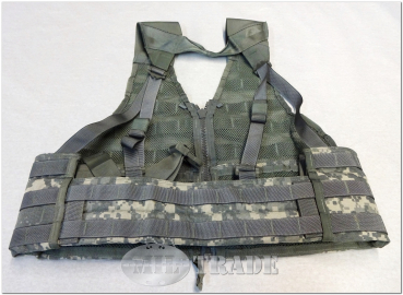 US Army Modular Lightwight Fighting Load Carrying Vest Weste Molle II ACU-Tarn NEUwertig