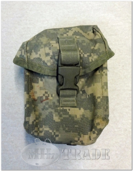 US Armee improved first aid kid pouch + Einsatz (insert) Molle II ACU AT Camo - Erste Hilfe Tasche