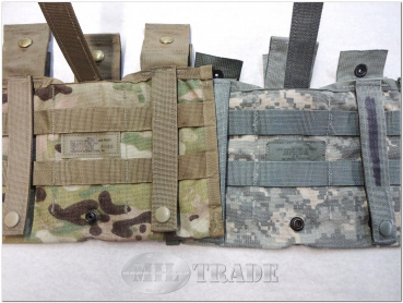 US Armee M4/M16/AR15 3 tlg. Magazintasche MultiCam oder ACU MOLLE II 5.56/.223 (30) Rd