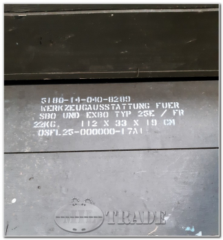 BW Sonderwerkzeug Werkzeugausstattung für Bombe - Matra - SBO und EXBO - in Transportkiste
