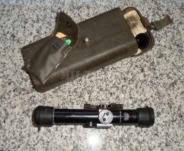 Zielfernrohr Hensoldt Fero ZF Modell 2 mit Stanag Montage - sniper scope and mount. Gebraucht gut