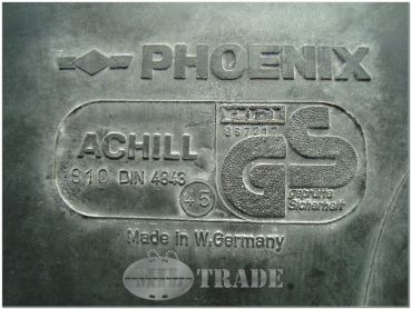 Sicherheitsschuhe Gummistiefel schwarz von Phönix AG. Neuwertiger Behördenbestand