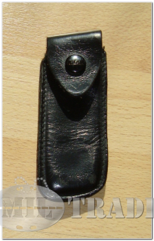 LKA AKAH Sig Sauer P6 P225 Leder Holster Magazintasche einreihig schwarz. Gebraucht GUTER Lagerbestand
