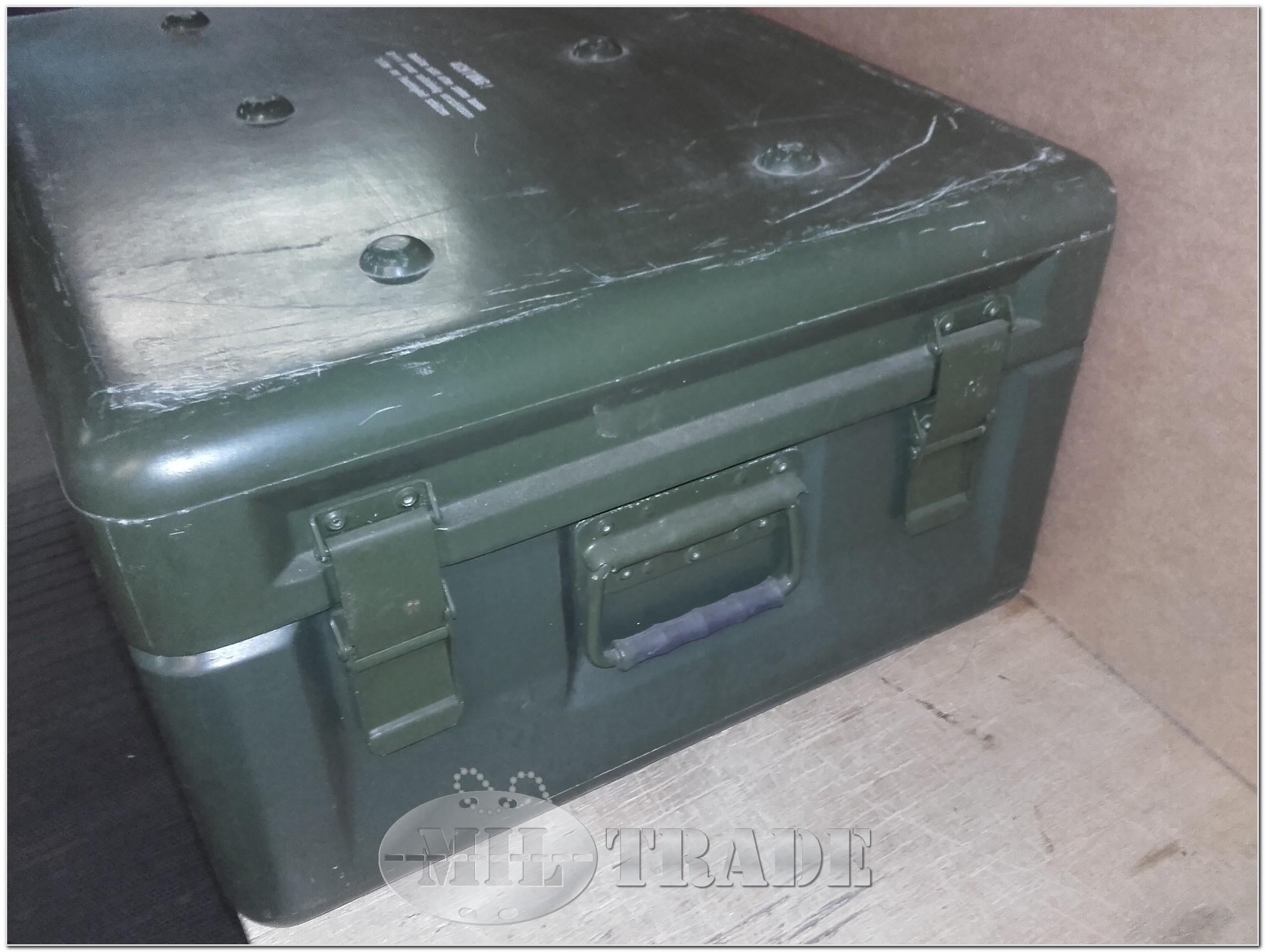 GFK Kiste Box Flightcase Tulb Maibach wasserdicht 50 x 50 x 30 BW Bundeswehr 
