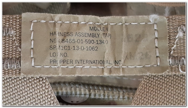 US Chest Rig in multicam modulares Tragesystem MOLLE Weste tactical