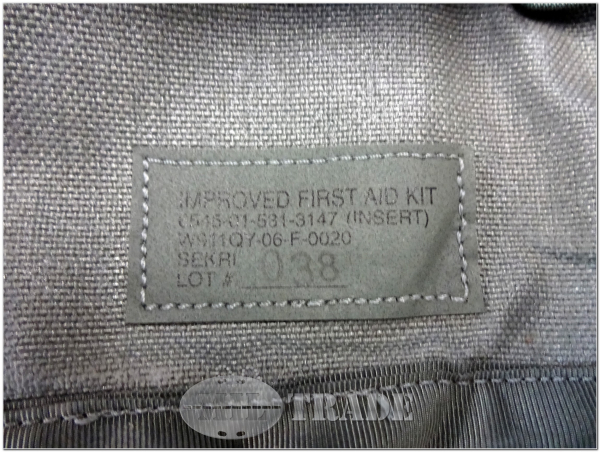 US Armee improved first aid kid pouch + Einsatz (insert) Molle II ACU AT Camo - Erste Hilfe Tasche