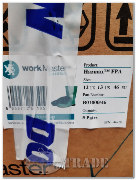 Sicherheitsstiefel Hazmax FPA feuerfester Chemikalienschutz Schutzklasse S5 Gummistiefel