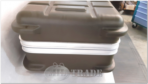 Armee robuste Kunststoff Kiste Koffer Transportkiste Behälter 53 x 47 x 33 - NEUwertig