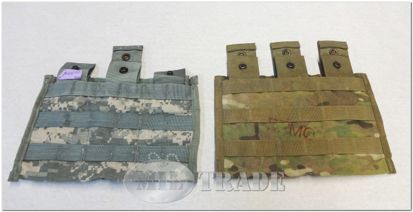 US Armee M4/M16/AR15 3 tlg. Magazintasche MultiCam oder ACU MOLLE II 5.56/.223 (30) Rd