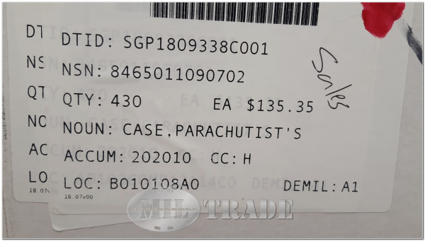 US-Armee Parachutist's Weapon Case - Waffentasche M4-M16 für Fallschirmjäger