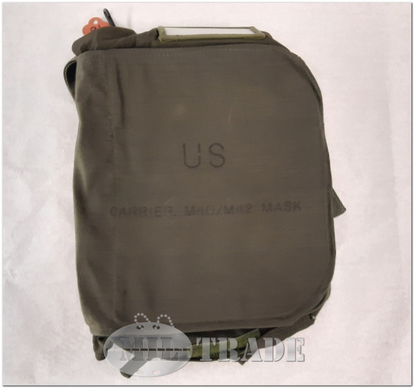 US-Armee Carrying pouch Mask Gasmaskentasche Gasmaske M40/M42 Zustand GUT