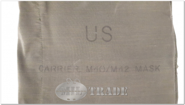 US-Armee Carrying pouch Mask Gasmaskentasche Gasmaske M40/M42 Zustand GUT