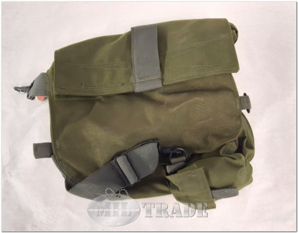 US-Armee Carrying pouch Mask Gasmaskentasche Gasmaske M40 Zustand GUT!