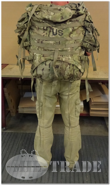 US Army Rucksack LARGE Molle II SYSTEM SET mit Fraime MultiCam OCP Tarn