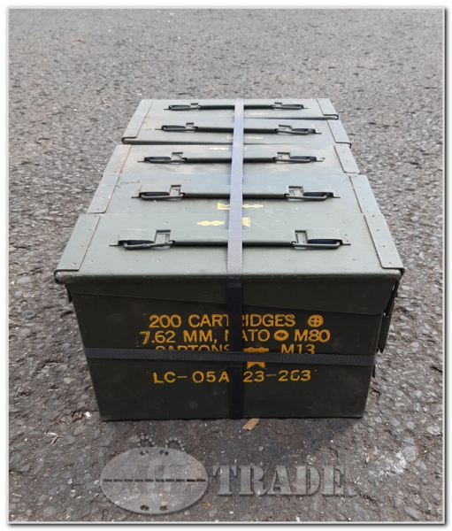 ab 11,10€ US Munitionskiste M13 Werkzeugkiste Gurtkiste Metall AMMO BOX OLIV