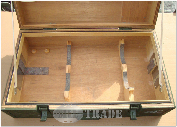 BW Holz Transportkiste 67,5 x 40,0 x 20 cm abschließbar Aufbewahrungsbehälter